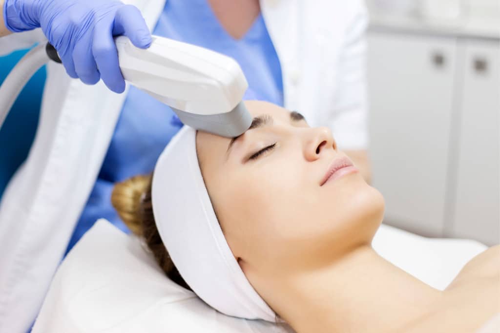 antiaging treatment ipl laser photo skin therapy picture id657672100
